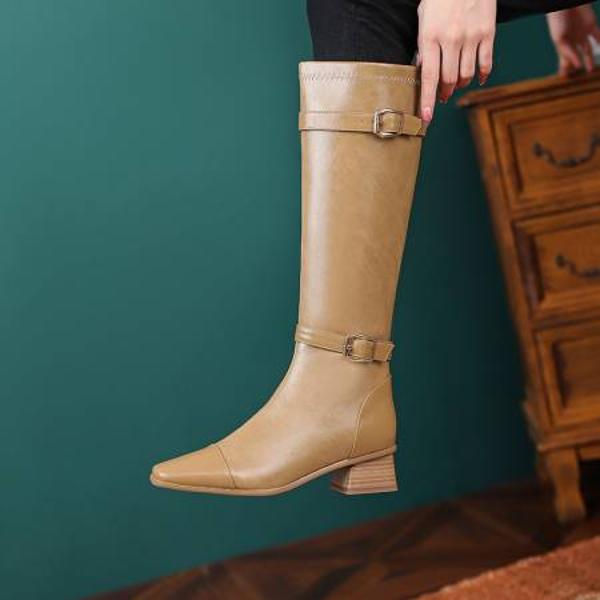 Elegance in Every Stitch: Handcrafted Leather Women's Shoes(EbaiyilinxXP-05)