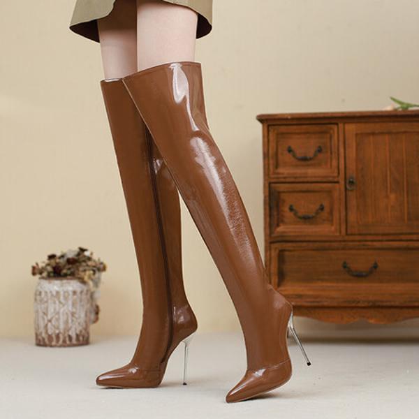 Handcrafted Leather Elegance: Luxury Women’s Shoes(EbaiyilinxCM-119)