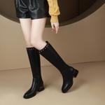 Handcrafted Leather Women's Shoes: Elegance Meets Luxurious Artistry(Ebaiyilinx22-45B)