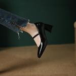 Exquisite Handmade Leather Women's Shoes: Elegance Meets Luxury Craftsmanship(Ebaiyilinx45711)