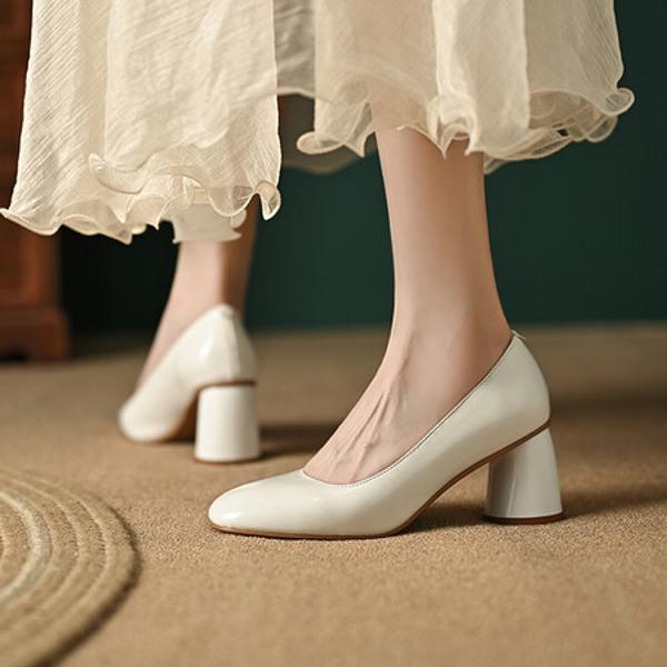 Exquisite Handmade Leather Women's Shoes: Elegance Meets Luxury Craftsmanship(Ebaiyilinx45711)