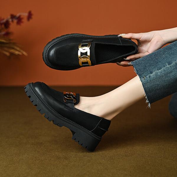 Handcrafted Luxury Leather Shoes for the Elegant Woman(Ebaiyilinx45770)