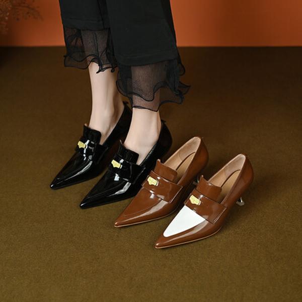 Handcrafted Leather Women's Shoes: Luxury, Elegance, and Artisan Quality(Ebaiyilinx23-13)