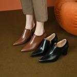 Elegant Handcrafted Real Leather Women's Shoes - Luxury Quality Craftsmanship(Ebaiyilinx46014)