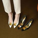 Elegant Handcrafted Leather Women's Shoes - Luxury Quality(Ebaiyilinx45923)