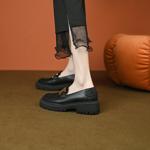 Timeless Elegance: Handmade Genuine Leather Women's Shoes of Luxury Quality(Ebaiyilinx23-4A)