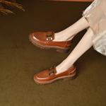 Timeless Elegance: Handmade Genuine Leather Women's Shoes of Luxury Quality(Ebaiyilinx23-4A)