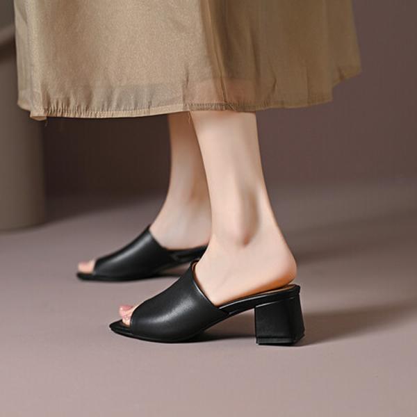 Handcrafted Genuine Leather Women's Shoes - Luxury Elegance in Every Stitch(Ebaiyilinx23-23)