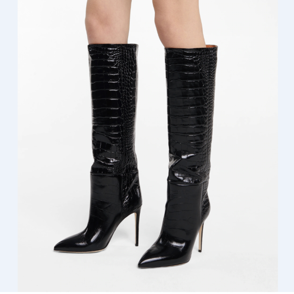 Exquisite Handcrafted Leather Women's Shoes: Where Luxury Meets Elegance(EbaiyilinxCM-125)