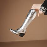 Elegant Handcrafted Leather Women's Shoes - Luxury Craftsmanship(Ebaiyilinx23-31)