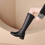 Elegant Handcrafted Genuine Leather Women's Shoes: Luxury Meets Craftsmanship(Ebaiyilinx23-35F)