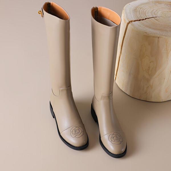 Handcrafted Genuine Leather Women's Shoes - Elegance in Every Stitch(EbaiyilinxSCH-1A)