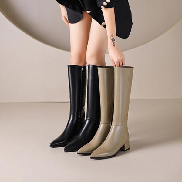 Handcrafted Leather Women's Shoes: Luxury & Elegance(Ebaiyilinx23-38A)