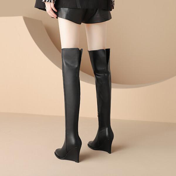 Handcrafted Genuine Leather Women's Shoes: Luxurious Elegance & Superior Craftsmanship(Ebaiyilinx23-39A)