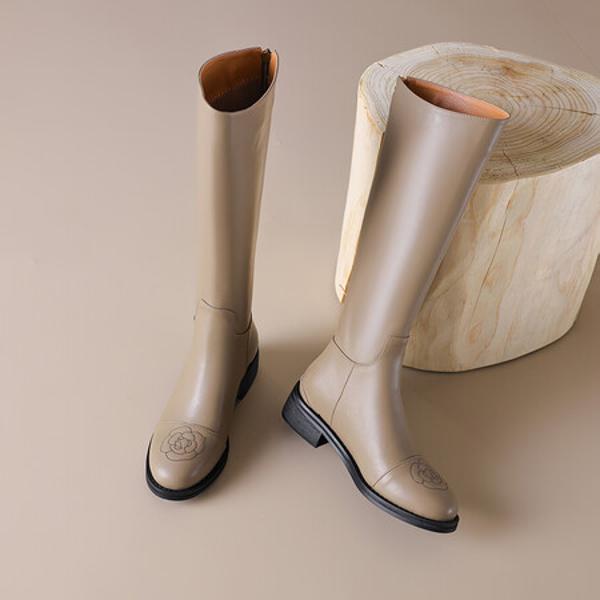 Handcrafted Leather Women's Shoes: Elegance in Every Stitch(EbaiyilinxSCH-1C)