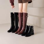 Handcrafted Luxury Leather Shoes for Elegant Women(Ebaiyilinx23-48A)