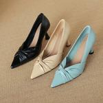 Exquisite Handcrafted Leather Shoes for Elegant Women(Ebaiyilinx45862)