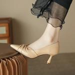 Exquisite Handcrafted Leather Shoes for Elegant Women(Ebaiyilinx45862)