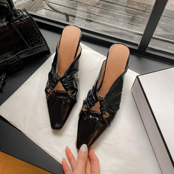 Handcrafted Luxury Leather Women’s Shoes - Elegant Craftsmanship(Ebaiyilinx45801)