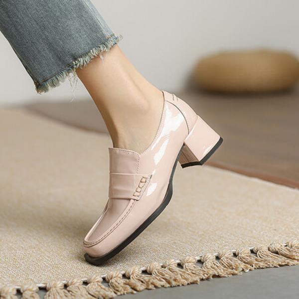 Exquisite Handmade Leather Women's Shoes: Elevated Craftsmanship & Luxurious Elegance(Ebaiyilinx46015)