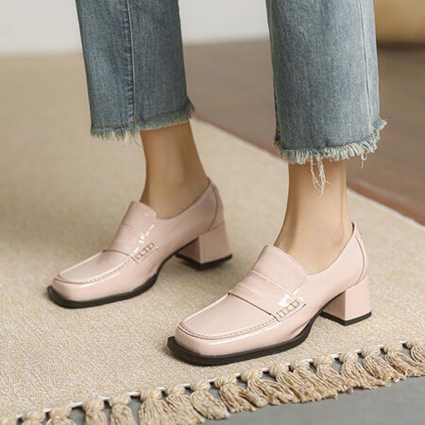 Handcrafted Leather Women's Shoes - Elegant Luxury with Superior Craftsmanship(Ebaiyilinx24-12A)