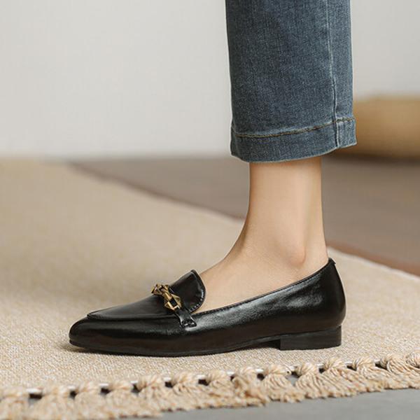 Handcrafted Luxury Leather Women's Shoes for Timeless Elegance(Ebaiyilinx24-13)