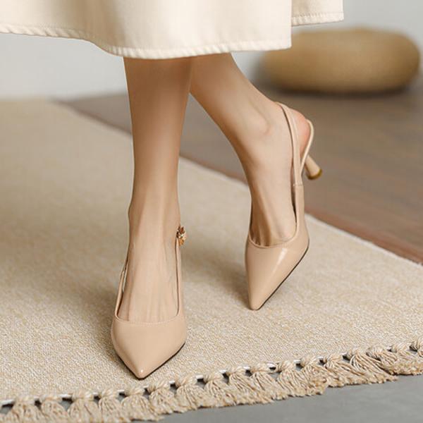 Exquisite Handcrafted Genuine Leather Women's Shoes - Luxury Elegance(Ebaiyilinx24-14)