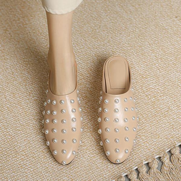 Handcrafted Leather Women's Shoes: Elegant Luxury Quality(Ebaiyilinx24-16)