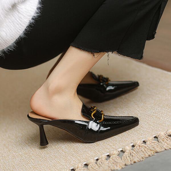 Handcrafted Luxury Leather Women's Shoes - Elegant Design(Ebaiyilinx24-15)