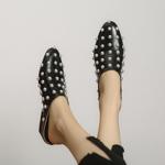 Handcrafted Luxury Leather Women's Shoes: Elegance in Every Stitch(Ebaiyilinx24-16A)