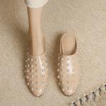 Handcrafted Luxury Leather Women's Shoes: Elegance in Every Stitch(Ebaiyilinx24-16A)