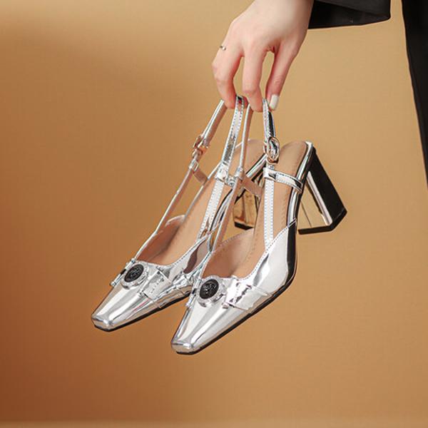 Exquisite Handcrafted Leather Women's Shoes with Elegance(Ebaiyilinx24-24)