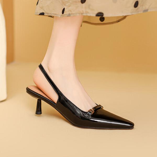 Handcrafted Leather Women's Shoes: Luxury & Elegance(Ebaiyilinx24-30)