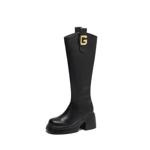 Handcrafted Genuine Leather Women's Shoes: High-end Elegance and Quality(Ebaiyilinx24-48)