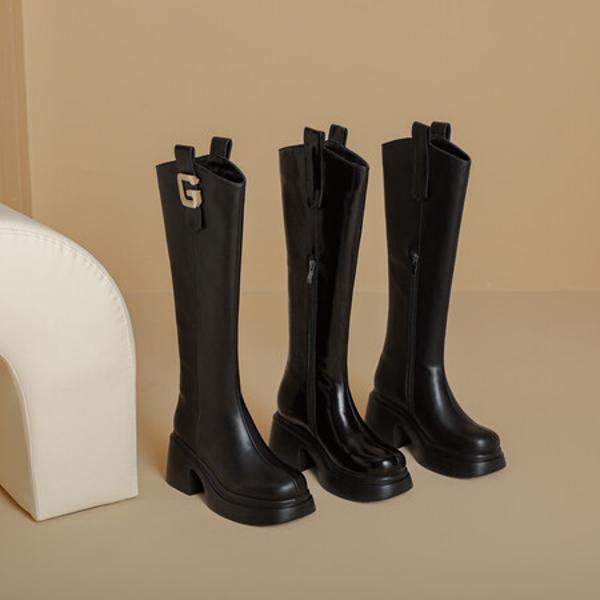 Handcrafted Genuine Leather Women's Shoes: High-end Elegance and Quality(Ebaiyilinx24-48)