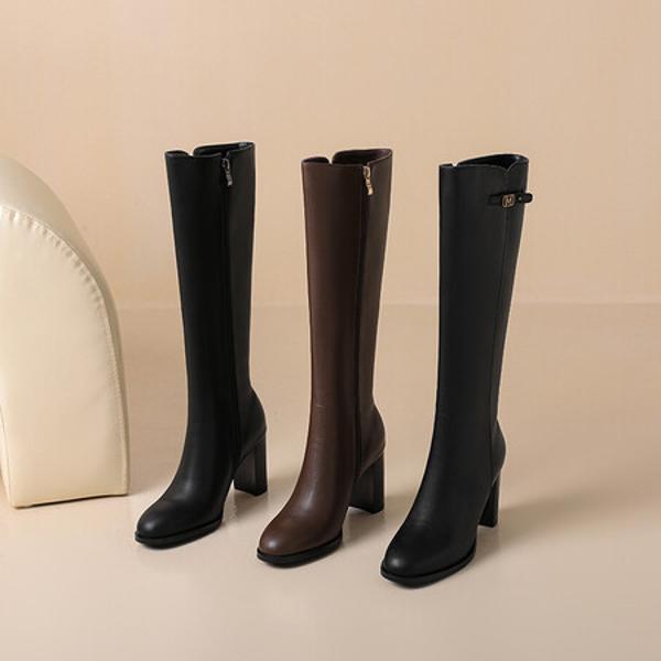 Exquisite Handcrafted Genuine Leather Women's Shoes for Luxurious Elegance(Ebaiyilinx24-38B)