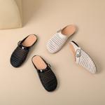 Elegantly Crafted Genuine Leather Handmade Women's Shoes(Ebaiyilinx25-31)