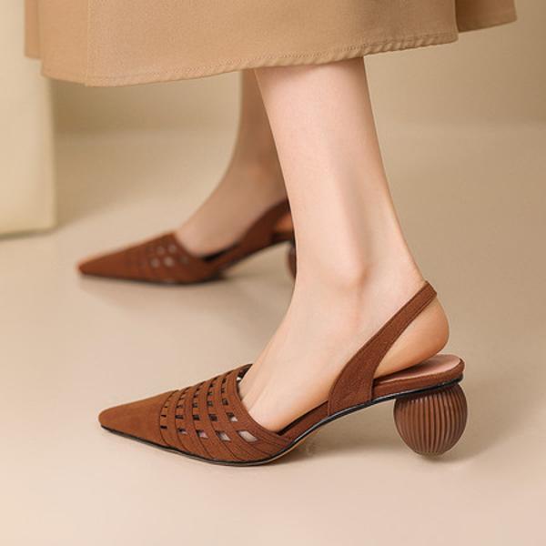 Exquisite Handcrafted Leather Women’s Shoes: A Blend of Luxury and Elegance(Ebaiyilinx25-33)