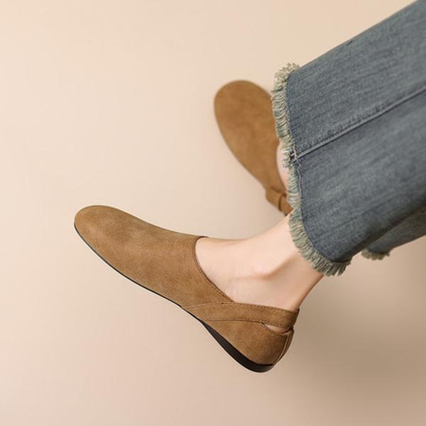 Handcrafted Luxury Leather Women's Shoes - Timeless Elegance(Ebaiyilinx26-19)