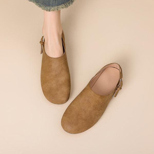 Handcrafted Luxury Leather Women's Shoes - Timeless Elegance(Ebaiyilinx26-19)