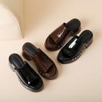 Handcrafted Leather Women's Shoes: Elegance in Quality(Ebaiyilinx25-57)