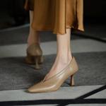 Elegant Handcrafted Luxury Leather Women's Shoes(Ebuer888b8075)