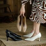 Elegant Handcrafted Luxury Leather Women's Shoes(Ebuer888b8075)