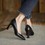 Handcrafted Luxury Leather Women's Shoes for Elegant Style(Ebuer888b8079)