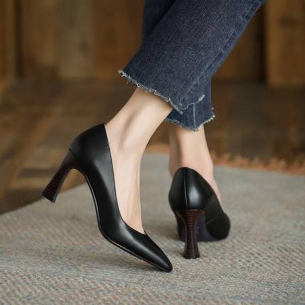 Handcrafted Luxury Leather Women's Shoes for Elegant Style(Ebuer888b8079)