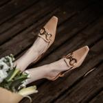 Handcrafted Luxury Leather Women's Shoes - Elegant Craftsmanship(Ebuer8882003)