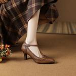 Exquisite Handcrafted Leather Women's Shoes: Luxury and Elegance Redefined(Ebuer888b3027)