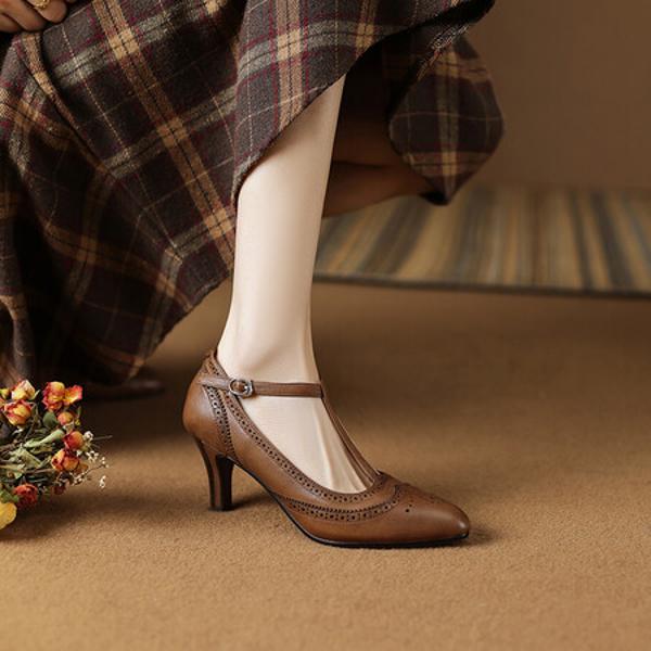 Exquisite Handcrafted Leather Women's Shoes: Luxury and Elegance Redefined(Ebuer888b3027)