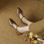 Handcrafted Genuine Leather Women's Shoes: Elegance Redefined(Ebuer888b3031)