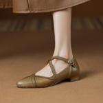 Exquisite Handmade Leather Women's Shoes, Luxurious Craftsmanship(Ebuer888b3026)